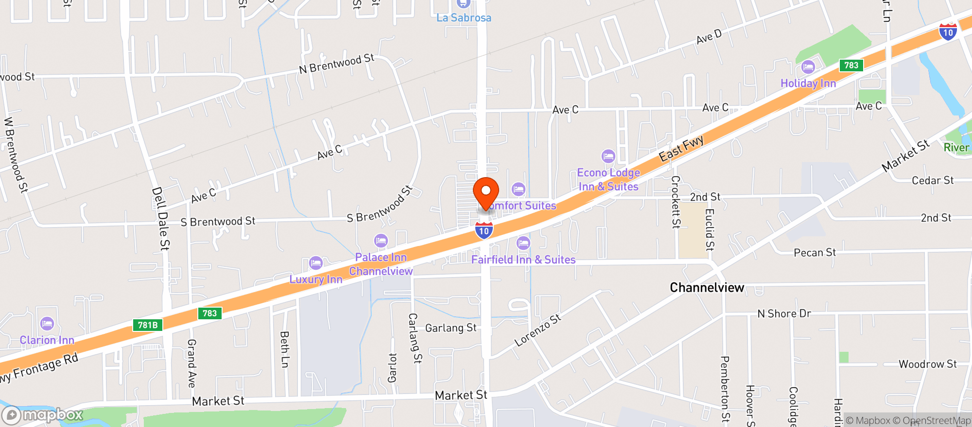 Map showing Star Stop