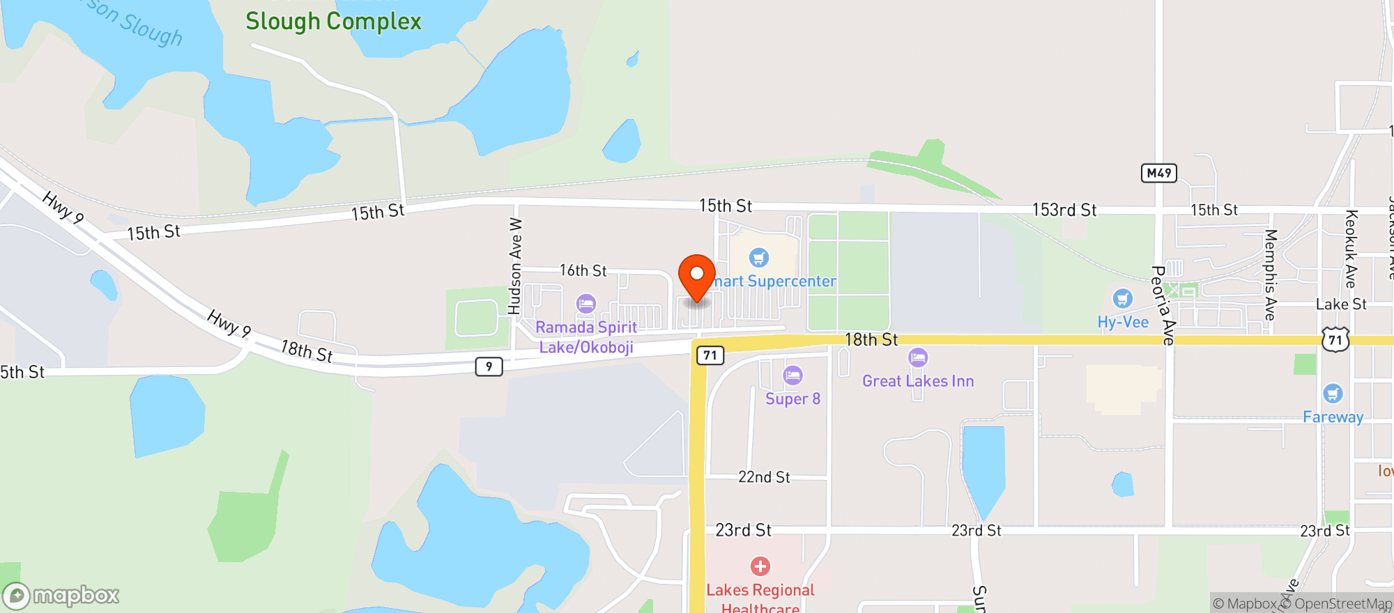 Map showing Jiffy #926