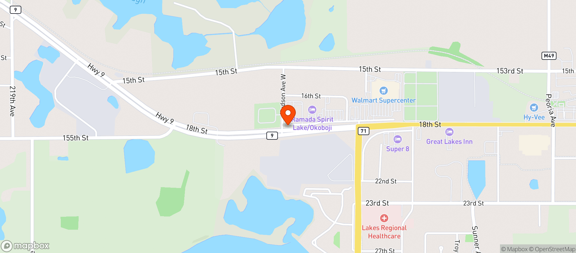 Map showing Brew #000103