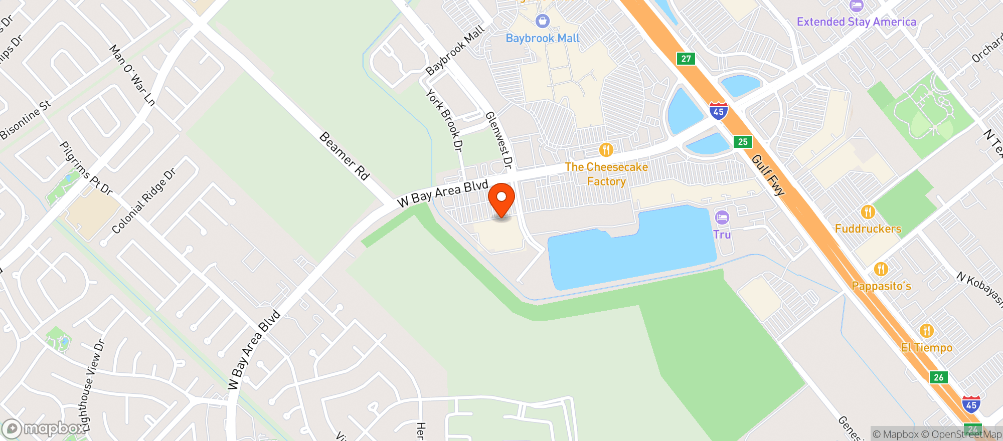 Map showing Target