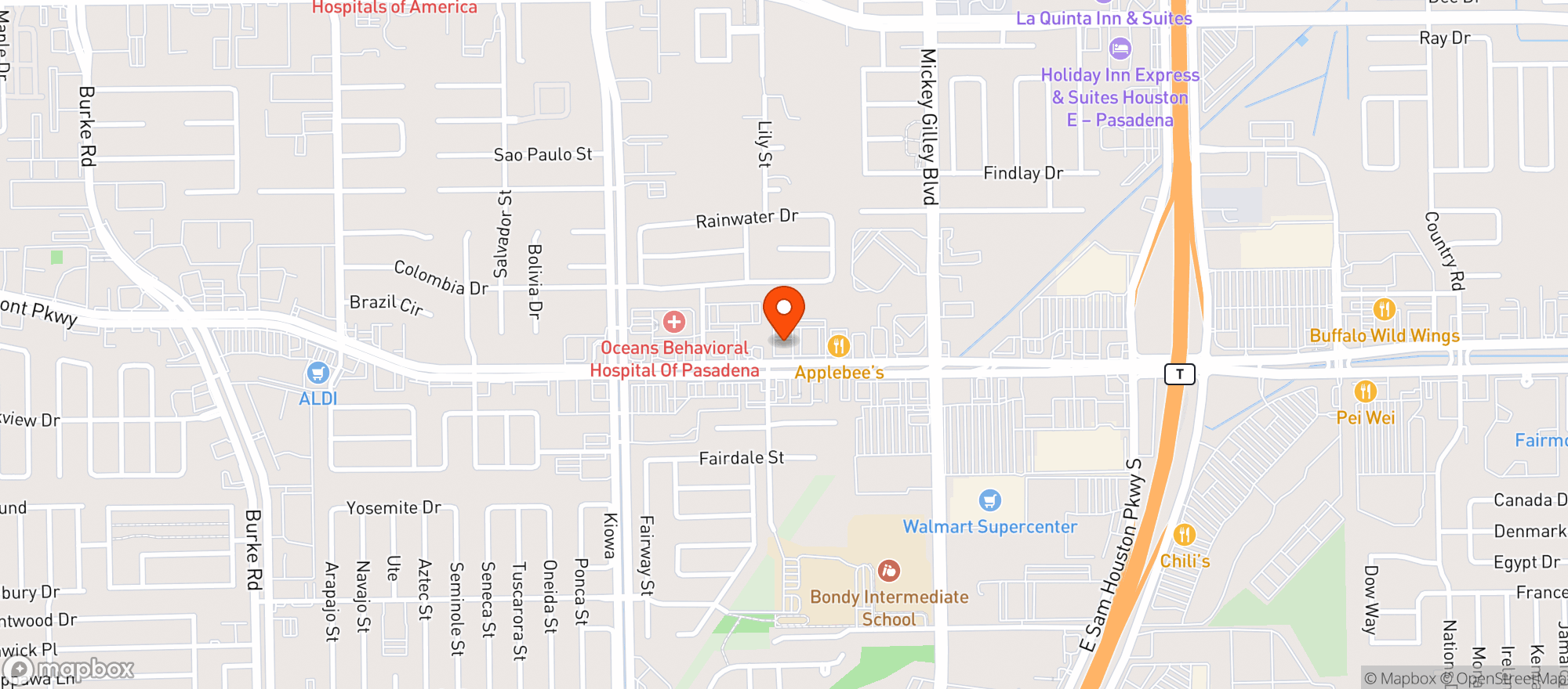 Map showing Relaxx Cbd
