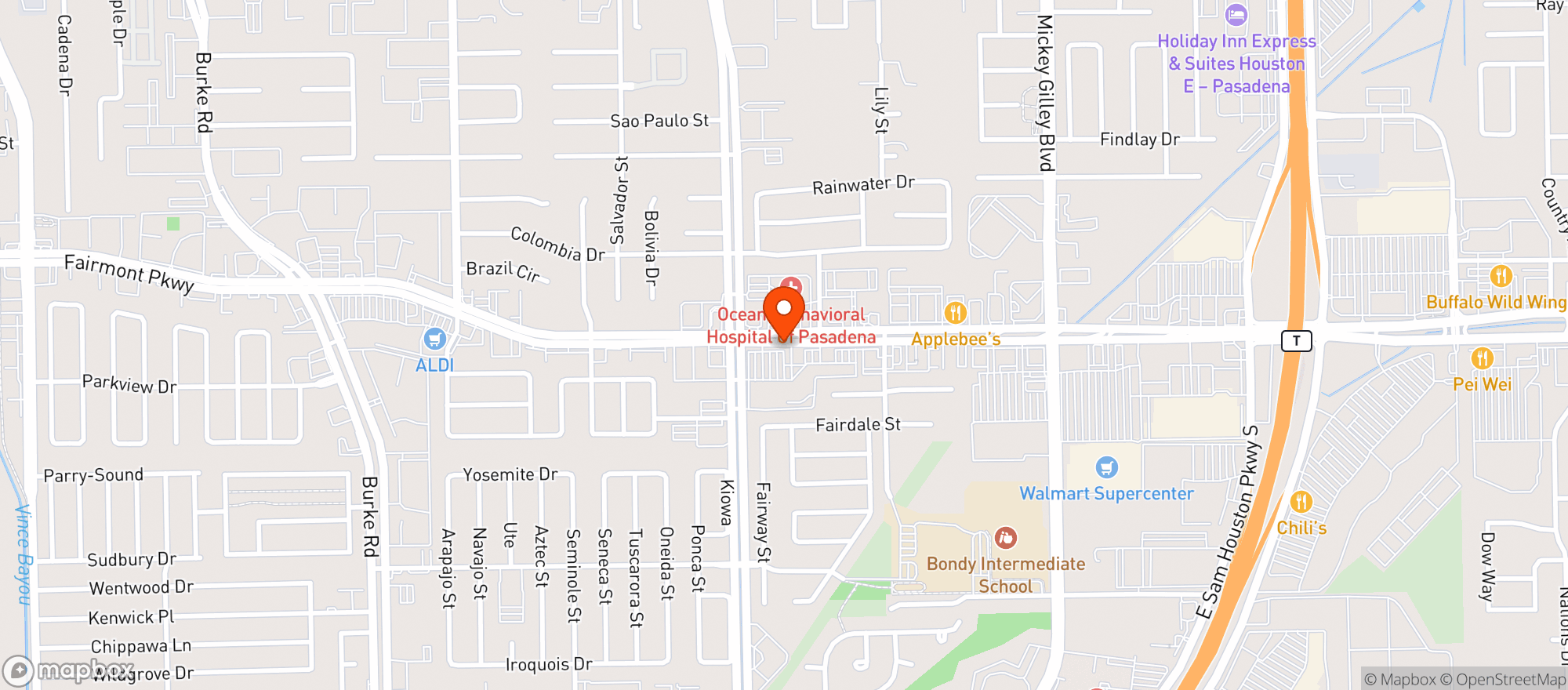 Map showing Nasa Liquor Store