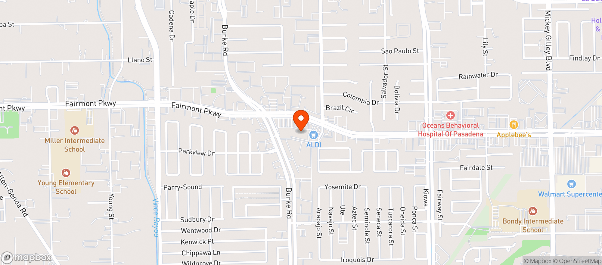 Map showing SPEC's - Pasadena