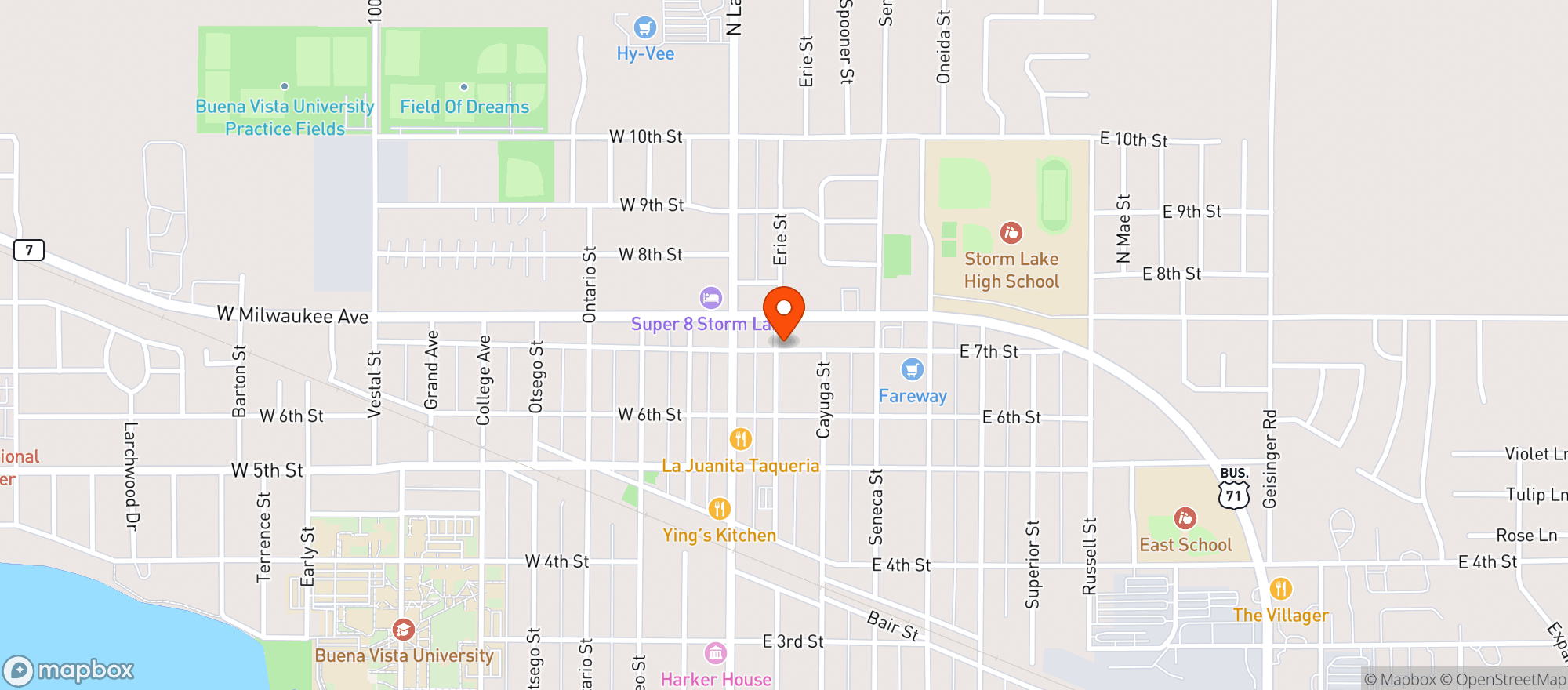 Map showing BEER THIRTY #0
