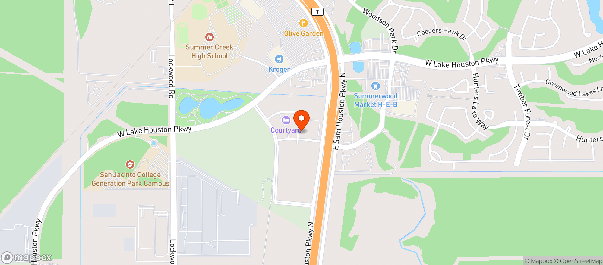 Map showing Moxie B Distributor