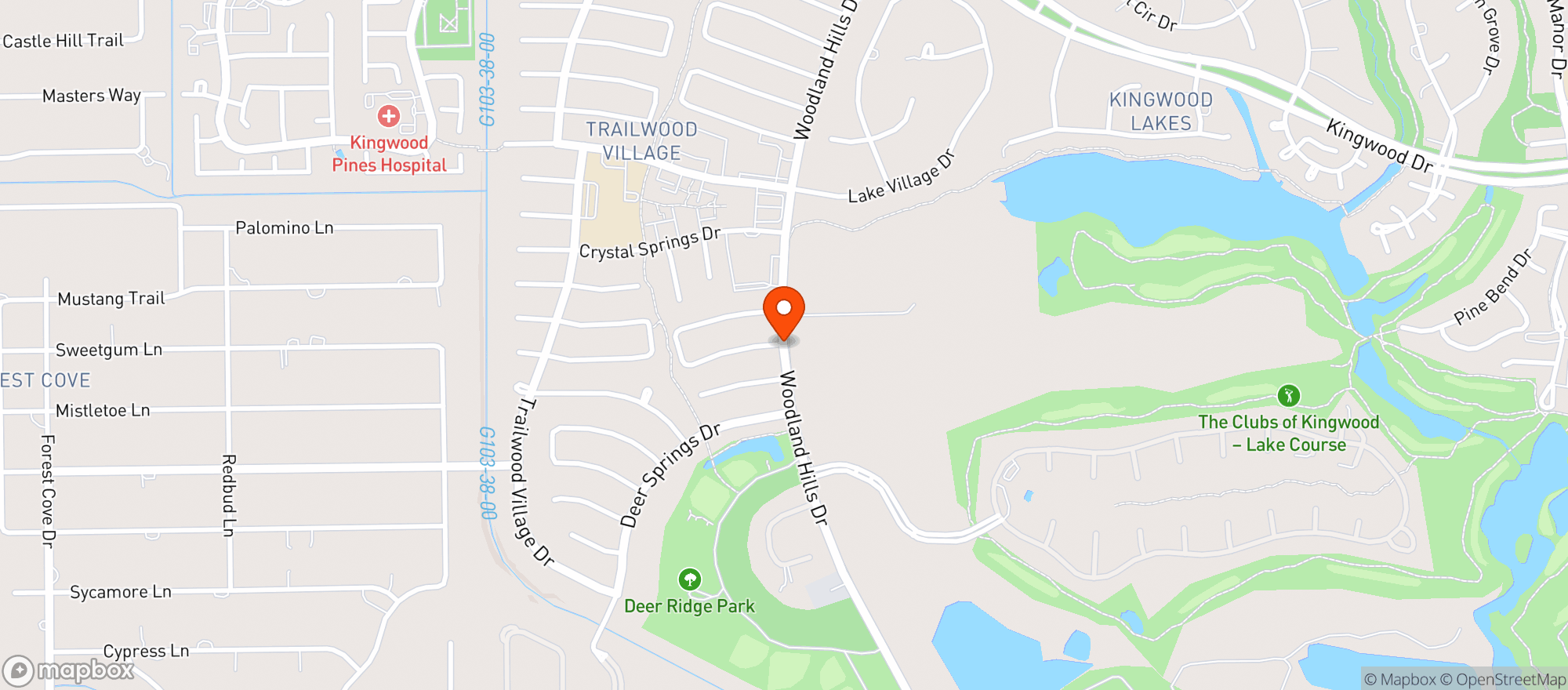 Map showing H E B (MADERA RUN)