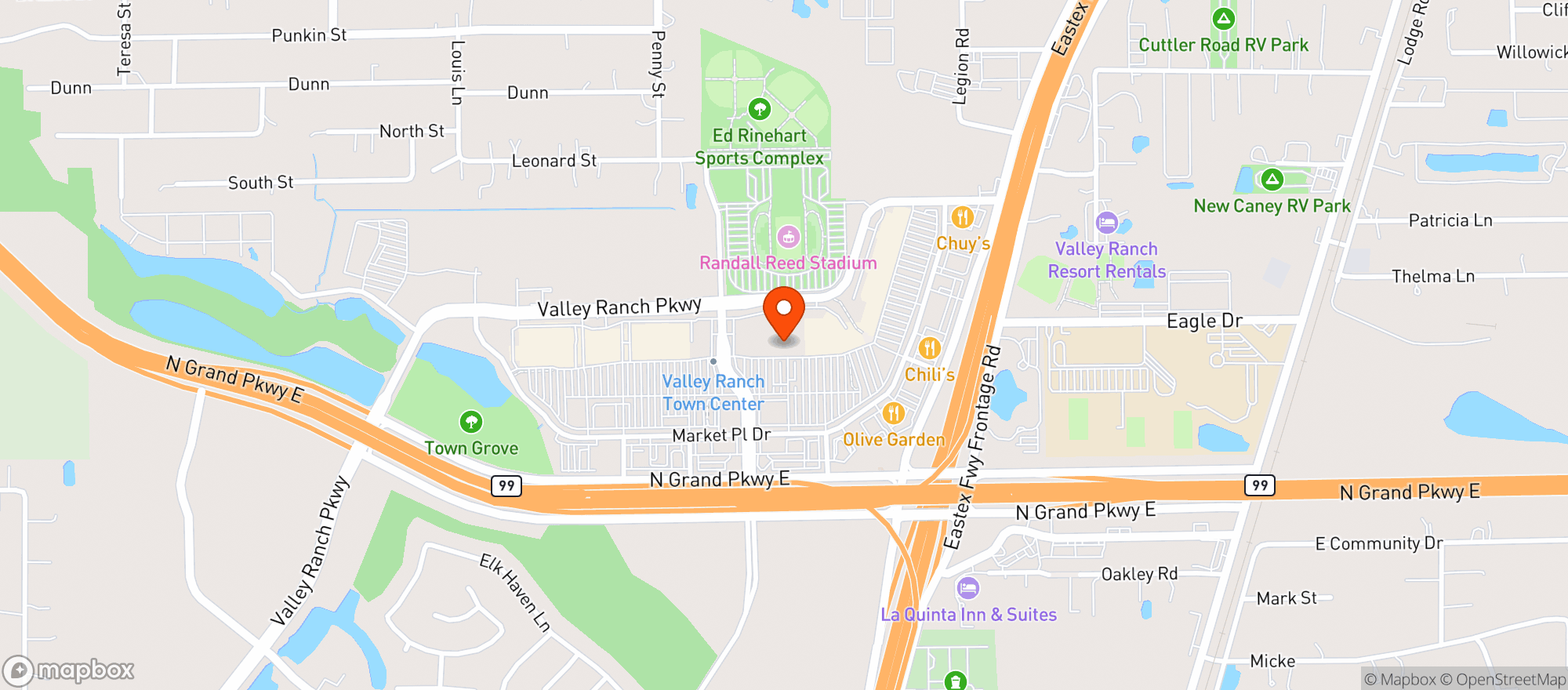 Map showing Target
