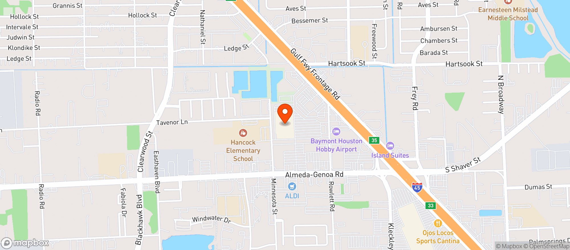 Map showing Walmart Supercenter