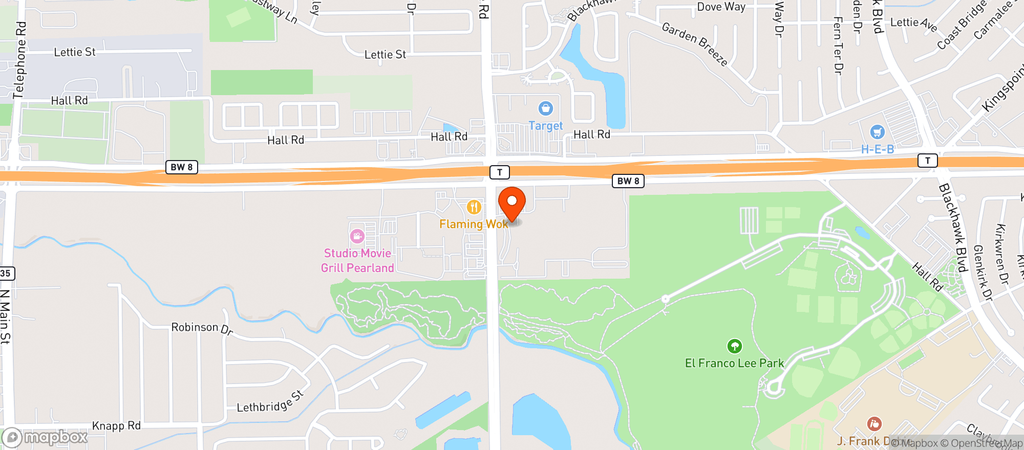 Map showing Specs Wine Spirits & Finer Foods