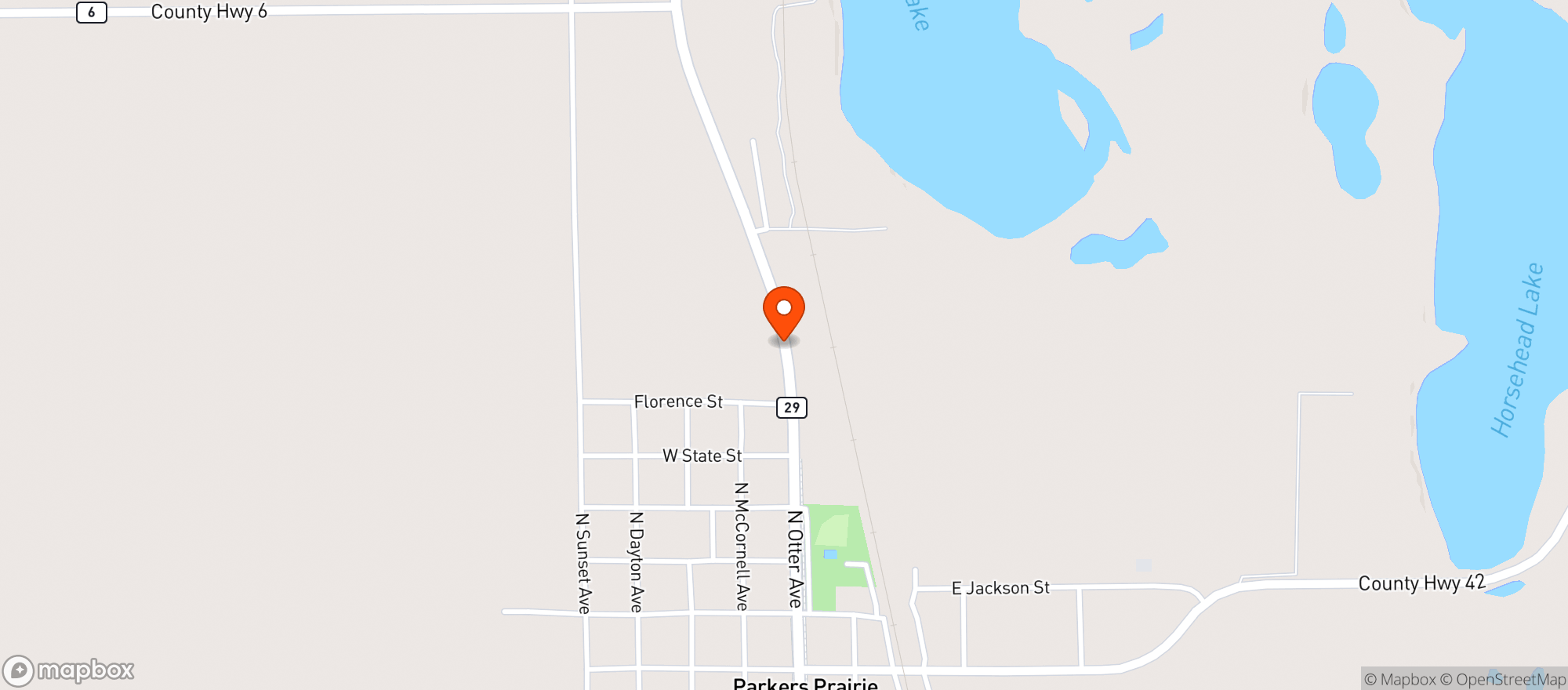 Map showing SAMMYS ONE STOP