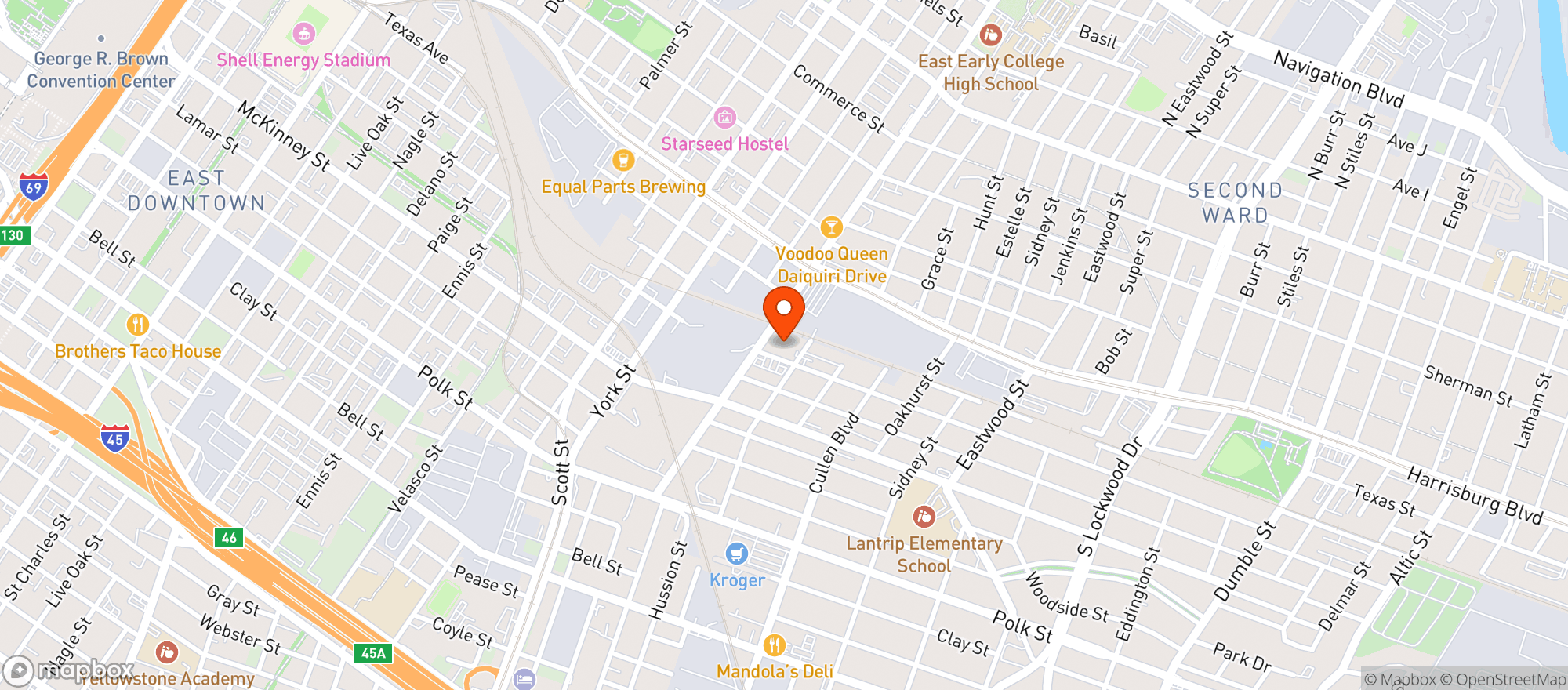 Map showing The Mood Room