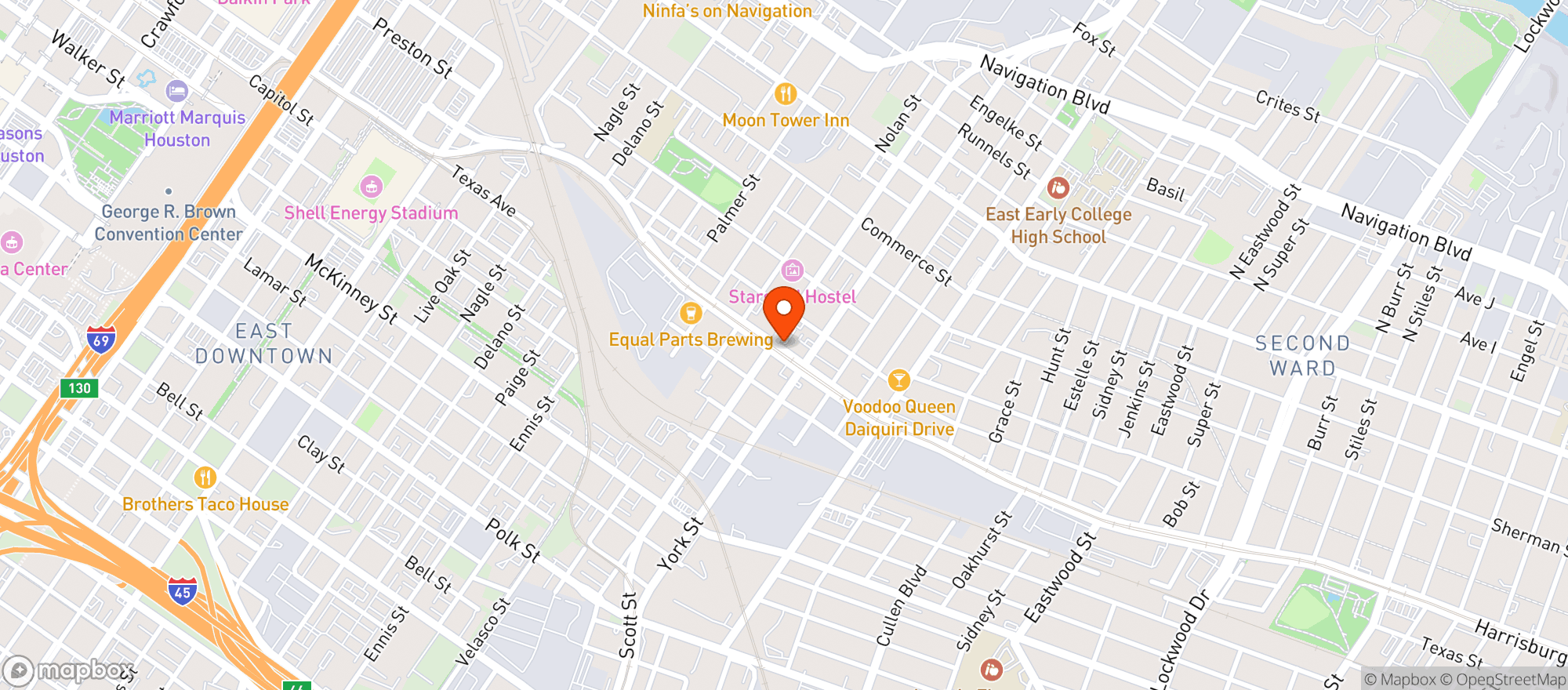 Map showing Street to Kitchen