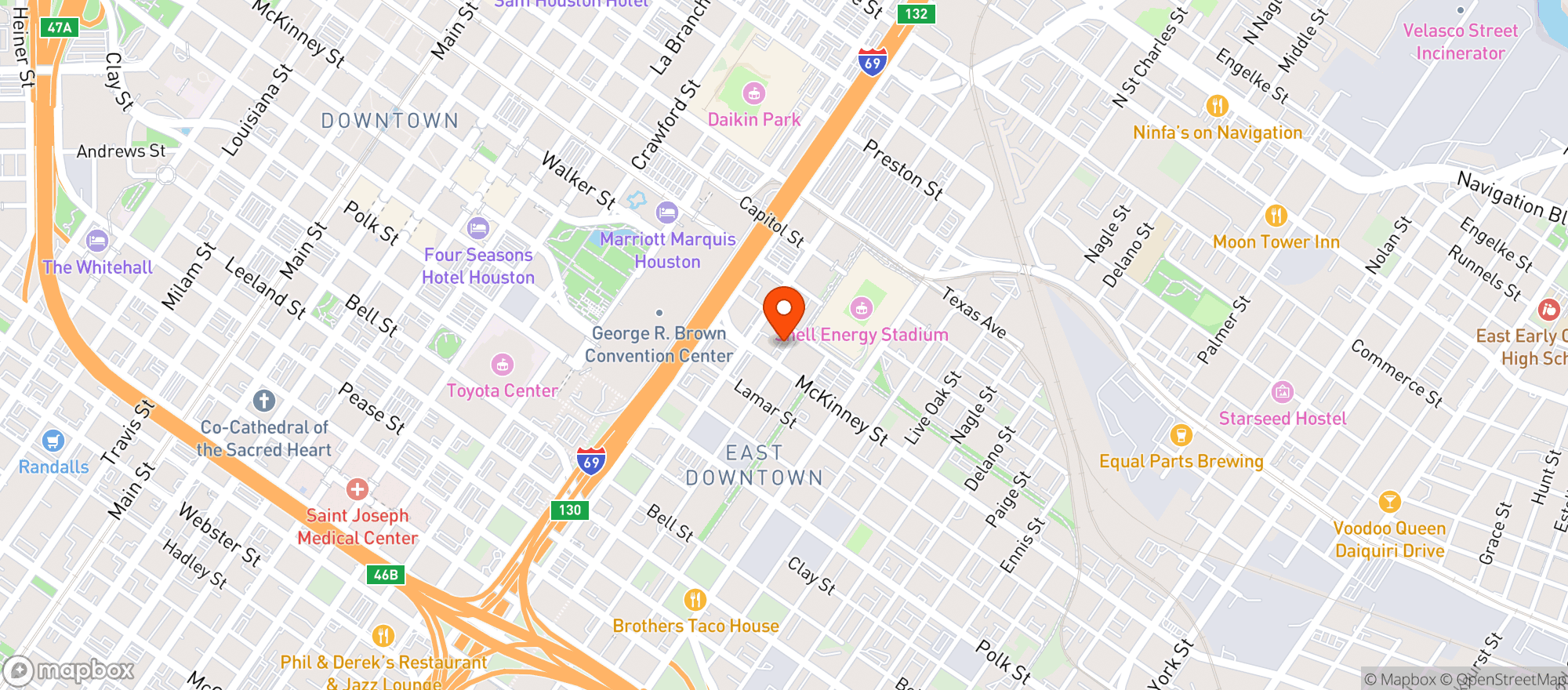 Map showing Pitch 25