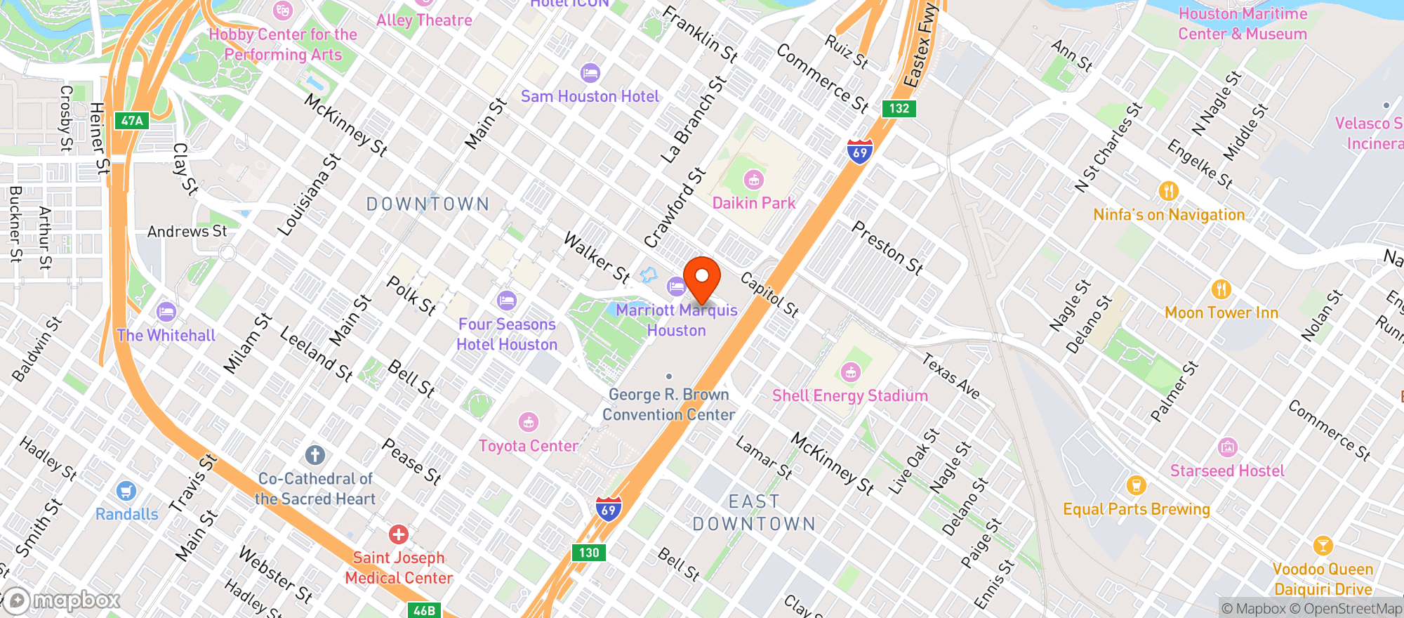 Map showing Grotto #449