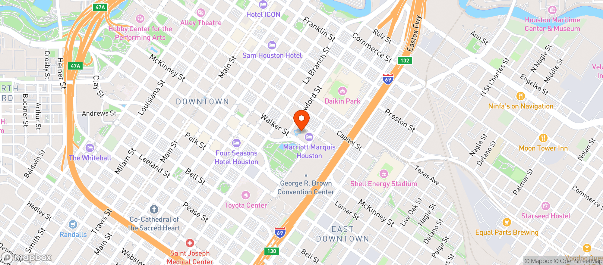 Map showing Xochi