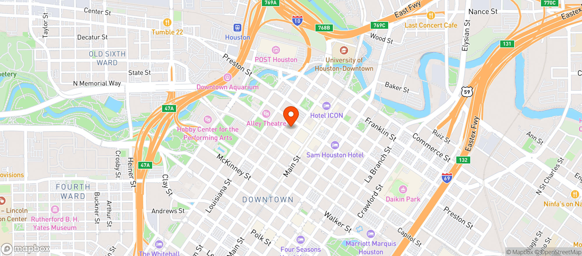 Map showing Dune Road
