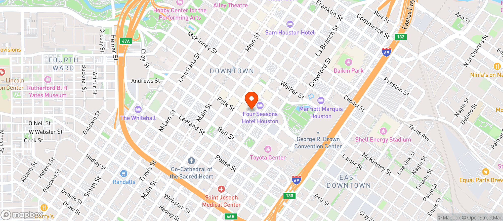 Map showing Toms Watch Bar
