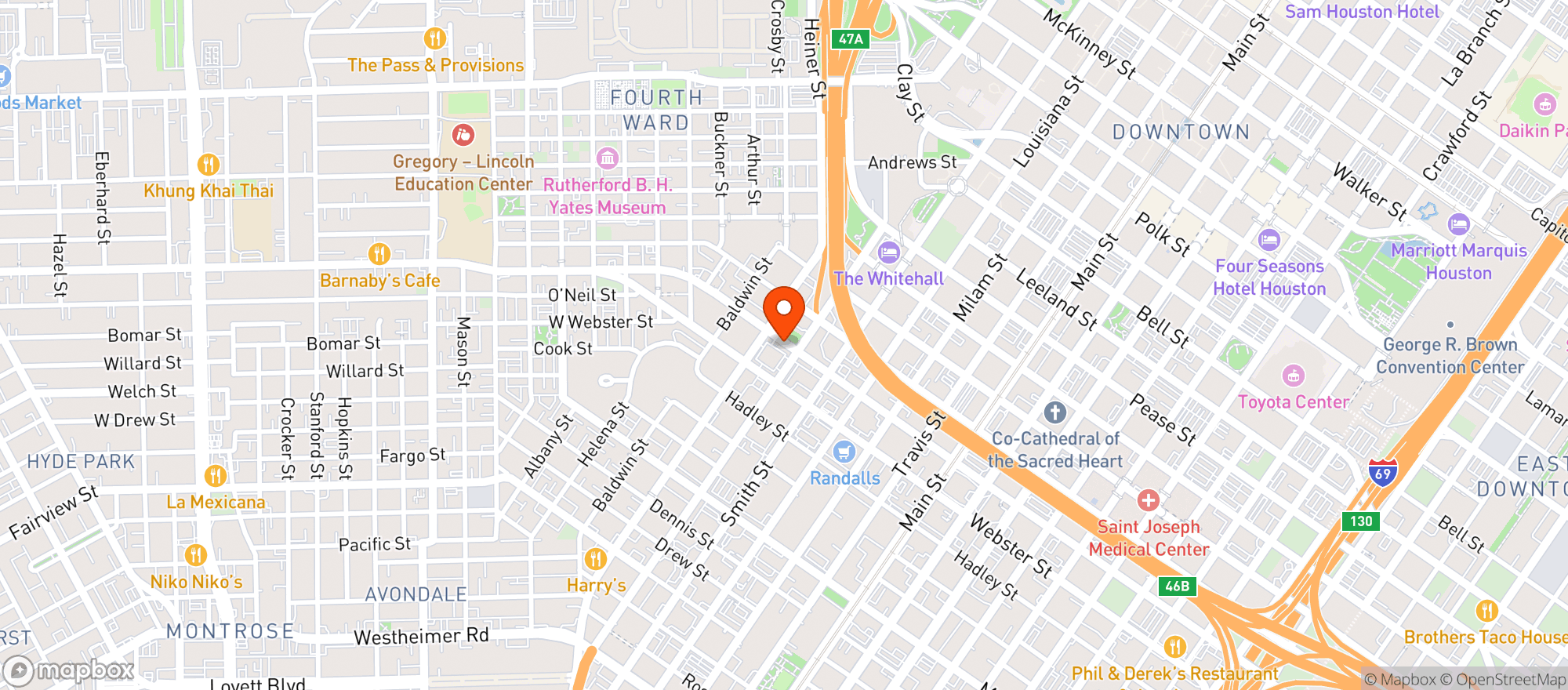 Map showing Cvs Pharmacy