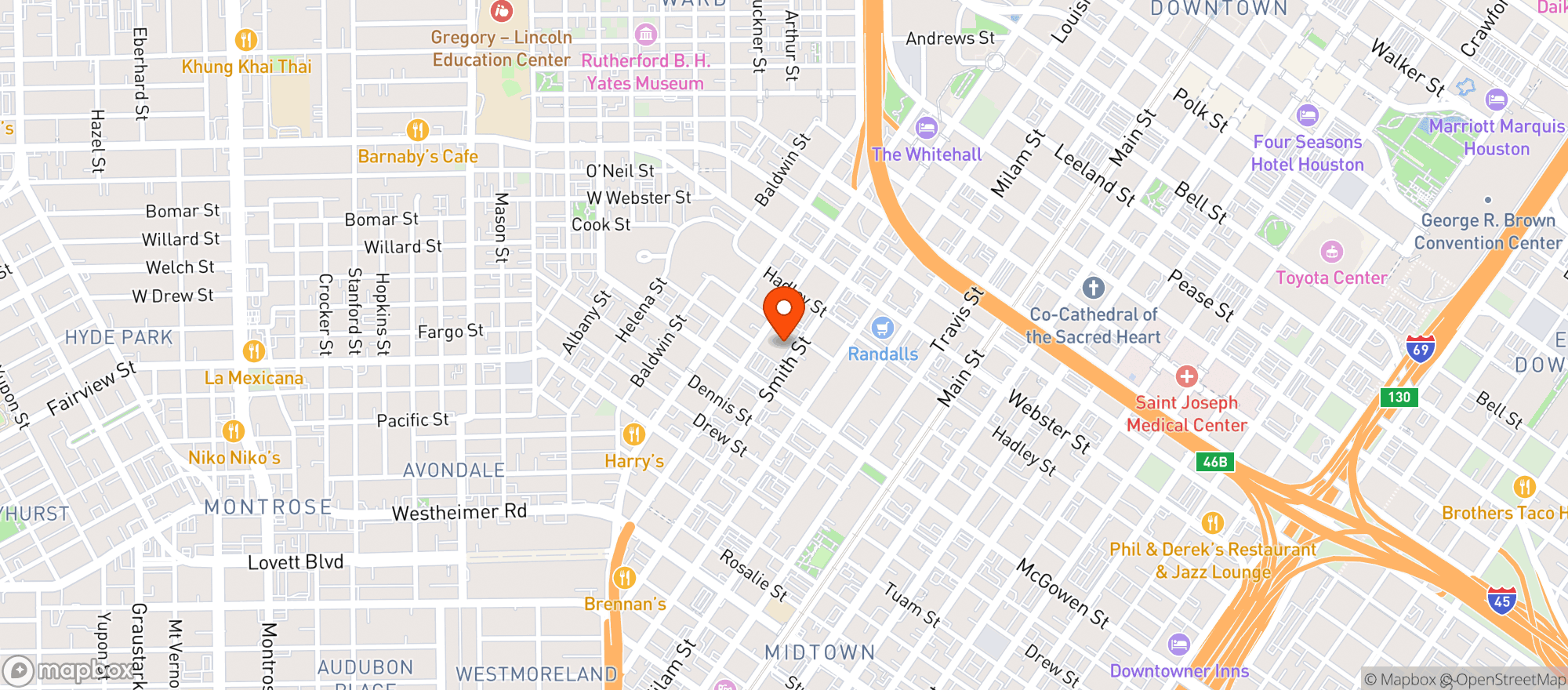 Map showing Specsonline
