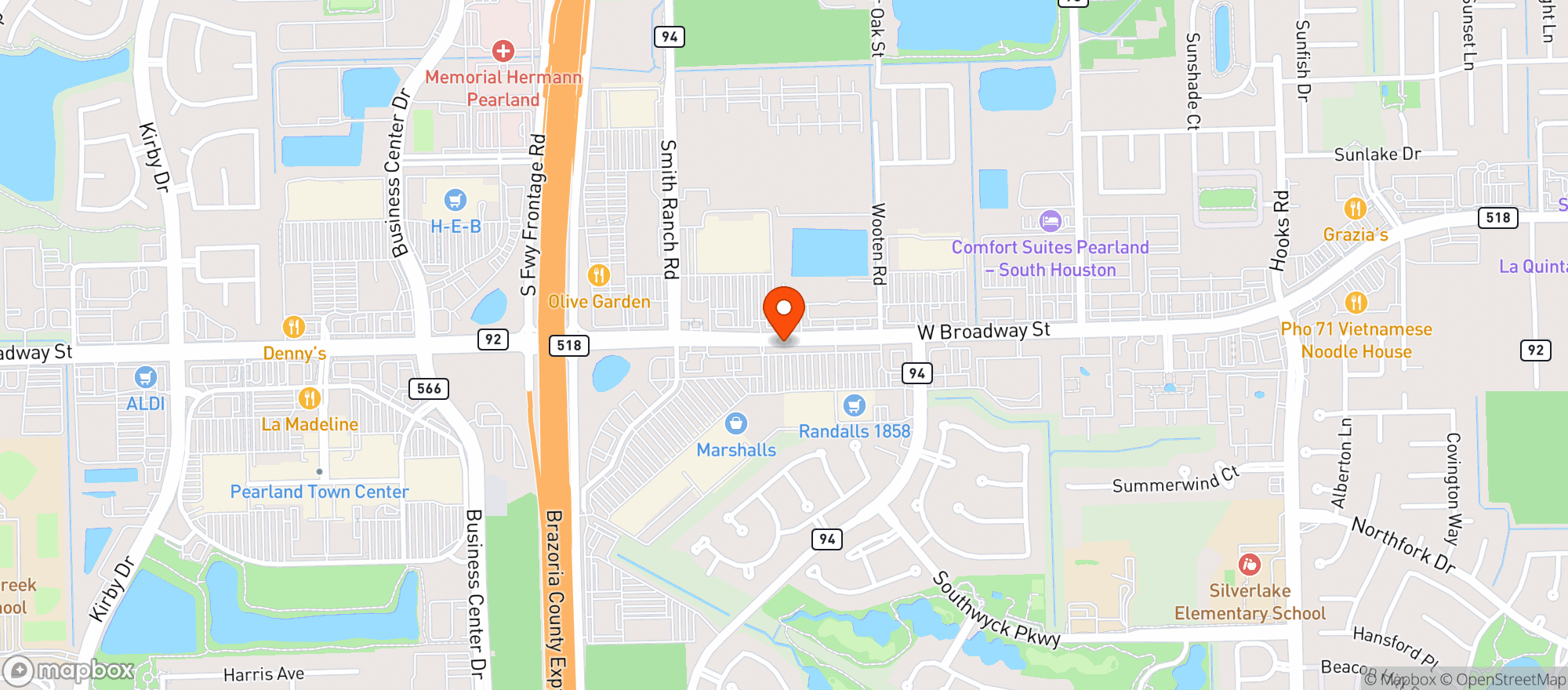Map showing Total Wine & More