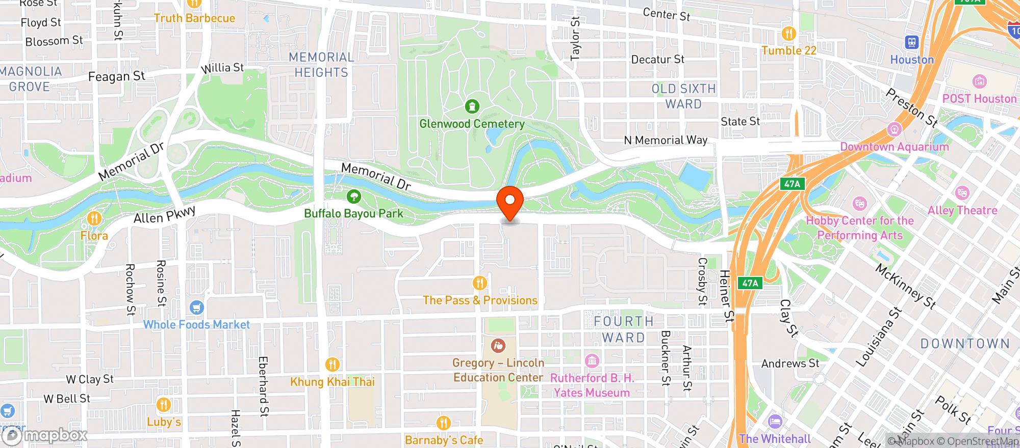 Map showing Toca Madera