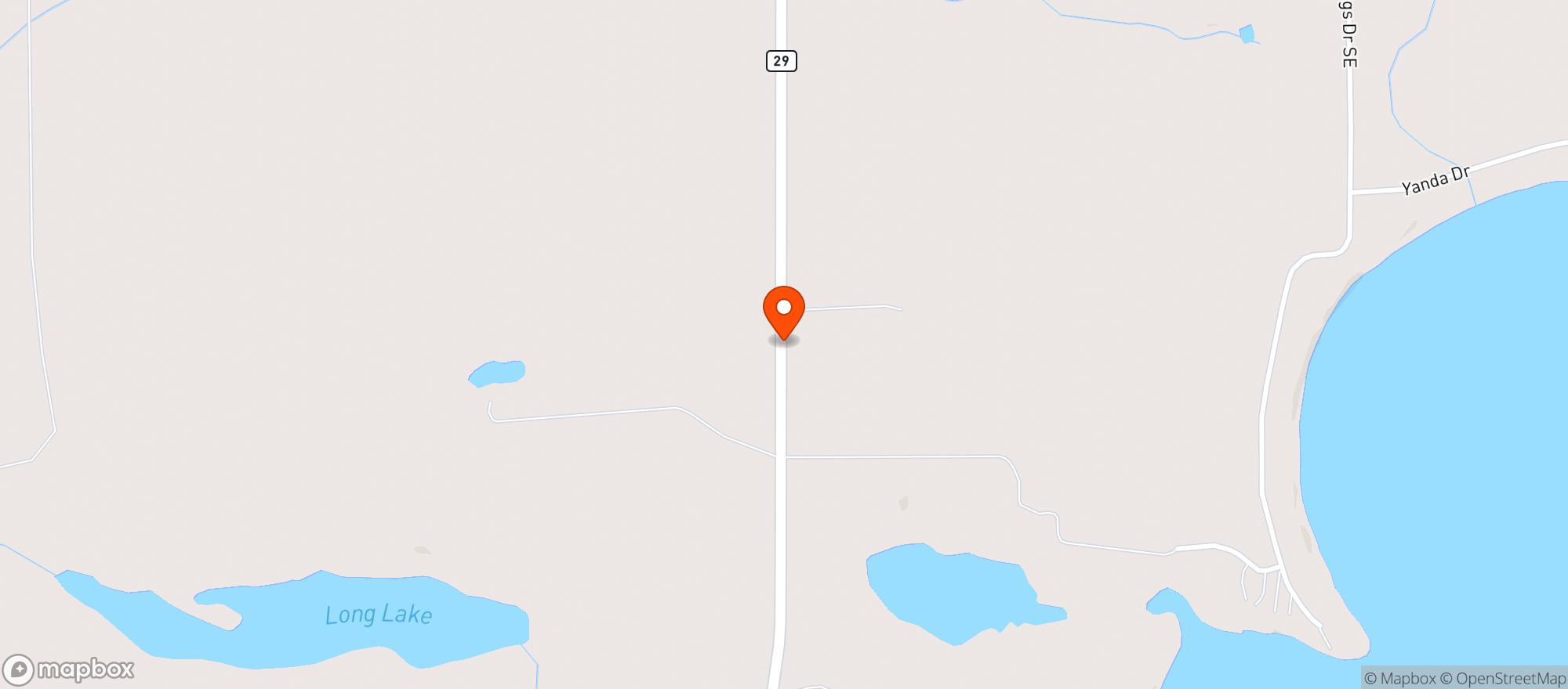 Map showing County Line Off Sale Liq