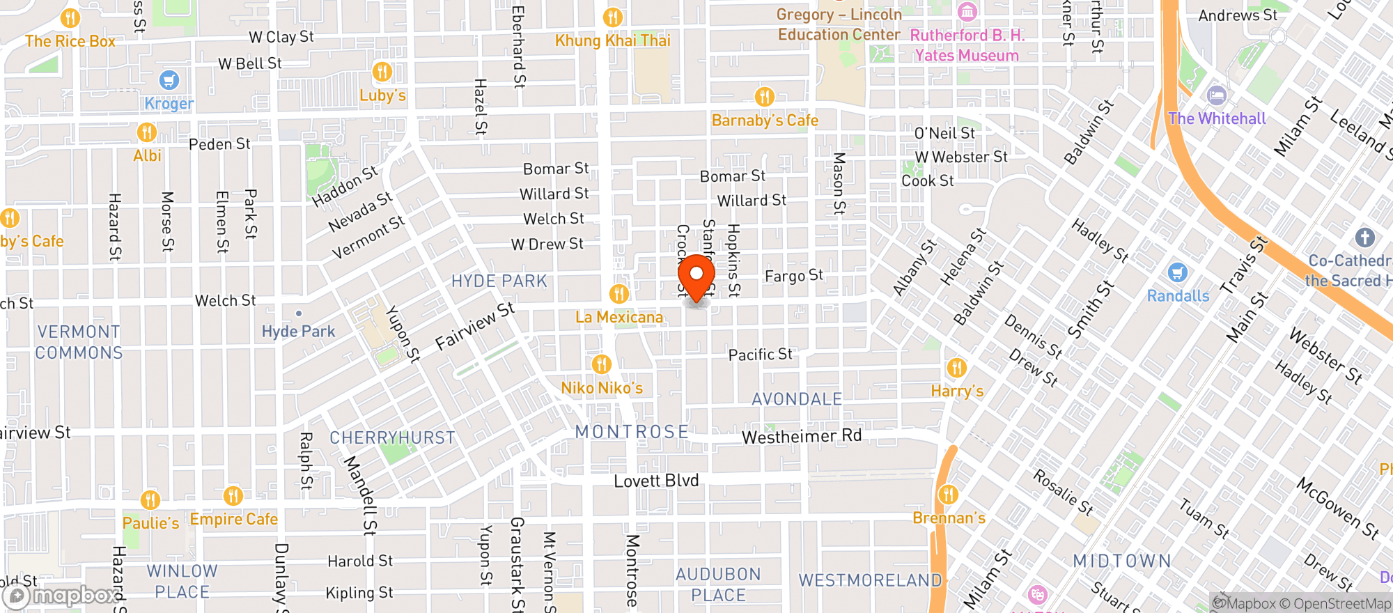 Map showing Ripcord