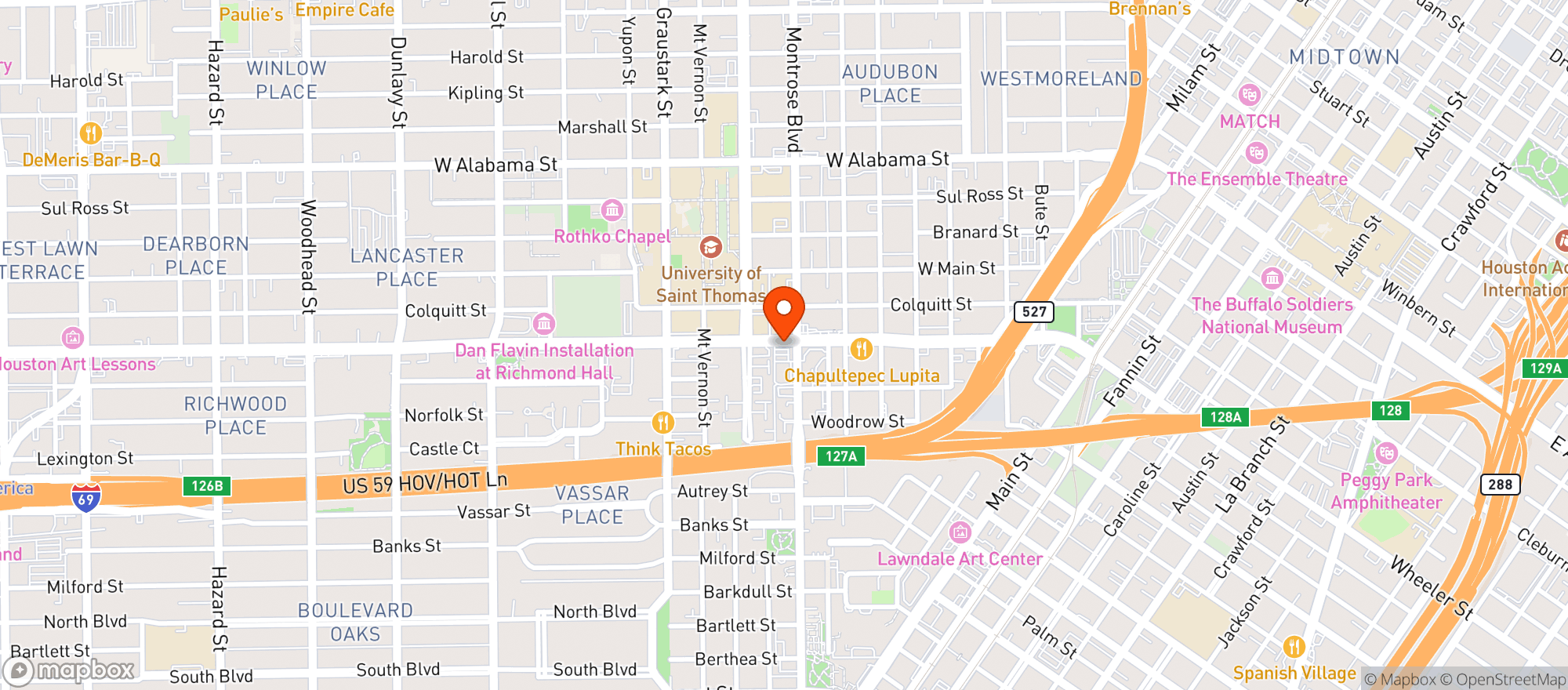 Map showing Cvs Pharmacy