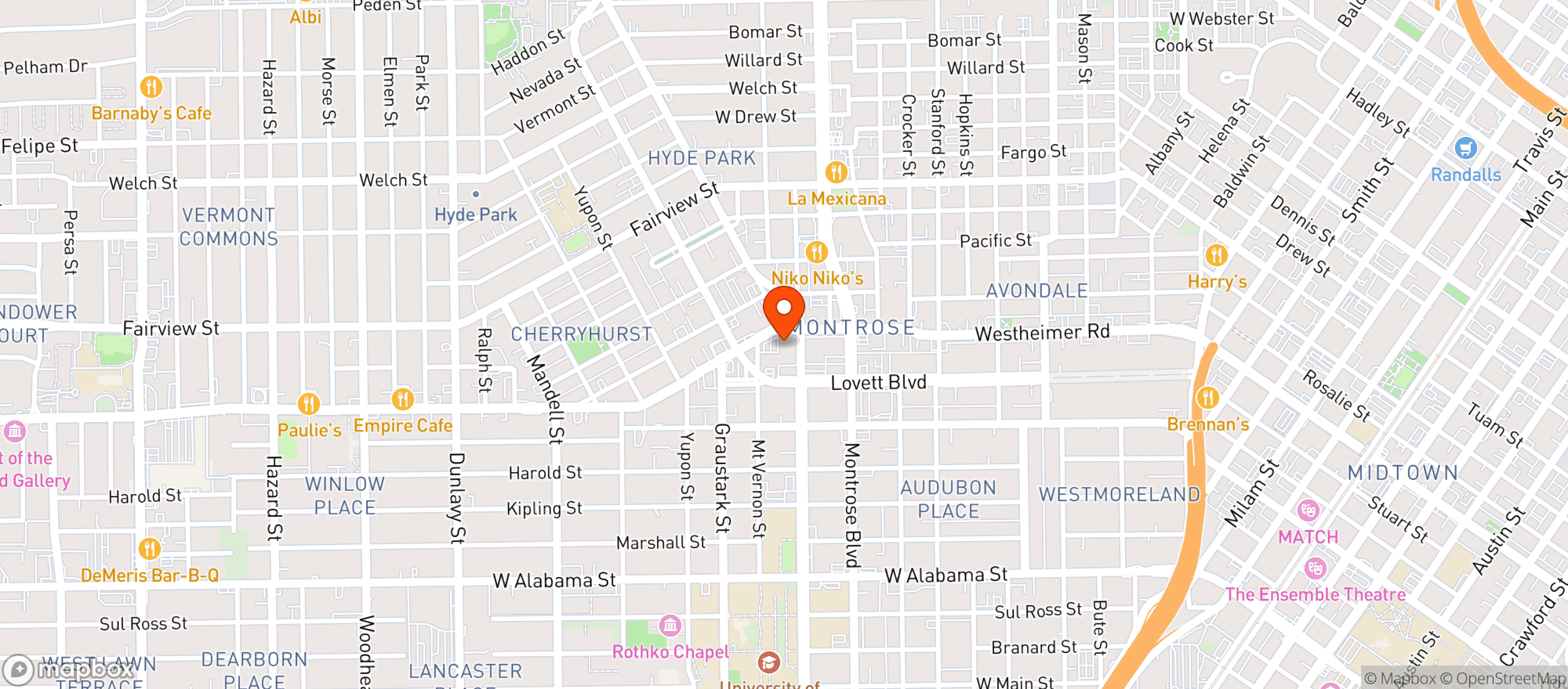 Map showing Smoke Dreamz & Vape