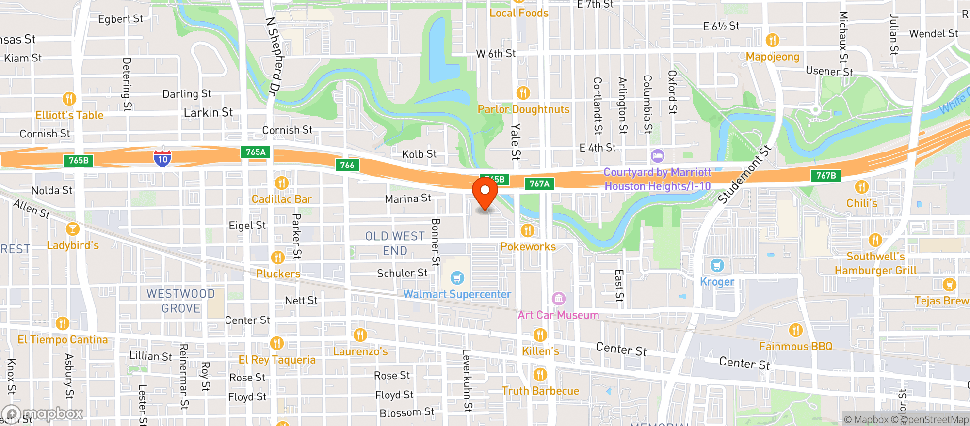 Map showing Sprouts Farmers Market