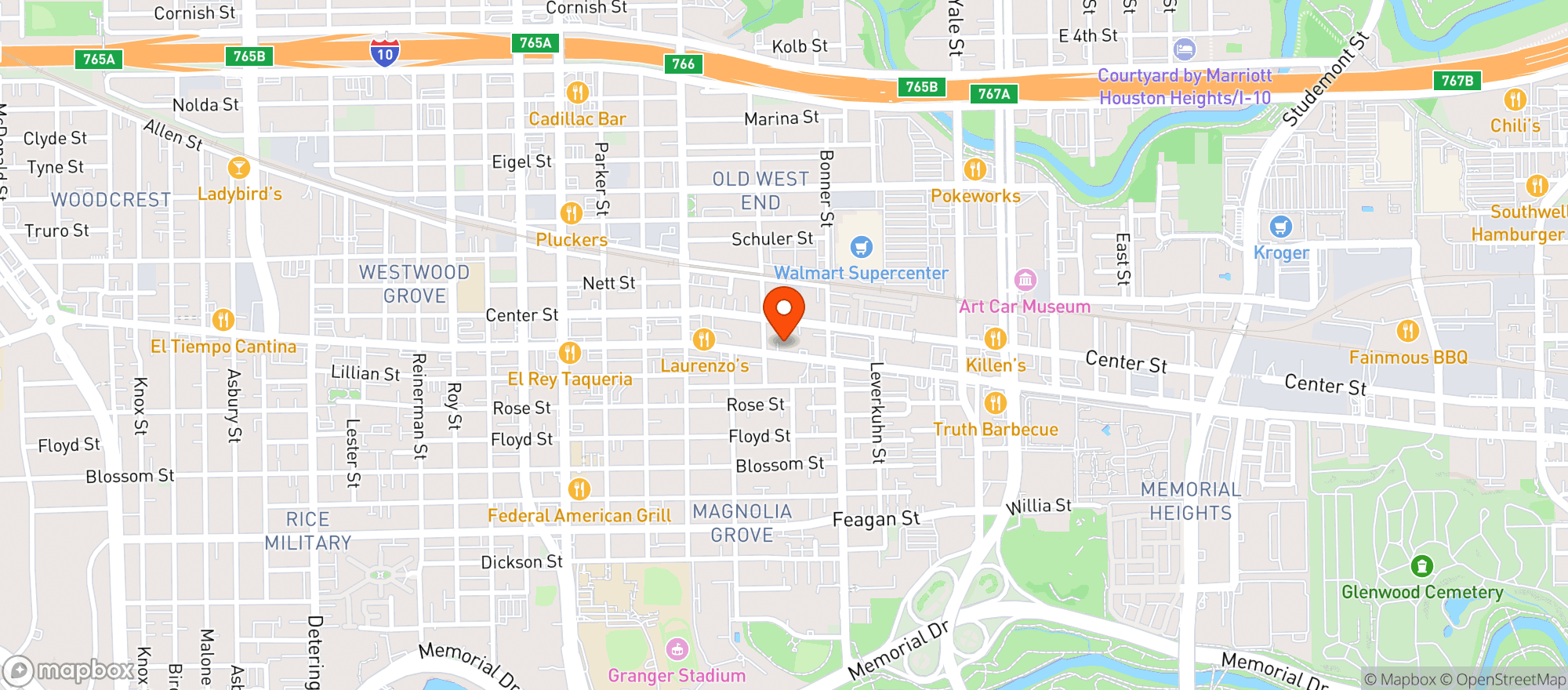 Map showing Underdog Sports