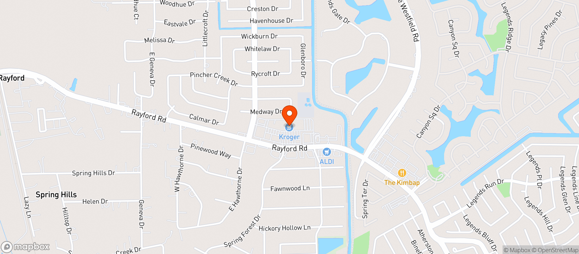 Map showing Houston (034) - 00373 - Imperial Oaks