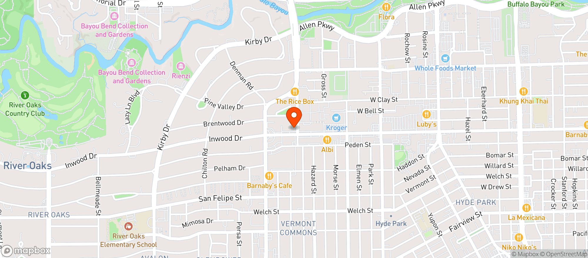 Map showing Goode Co Kitchen & Cantina