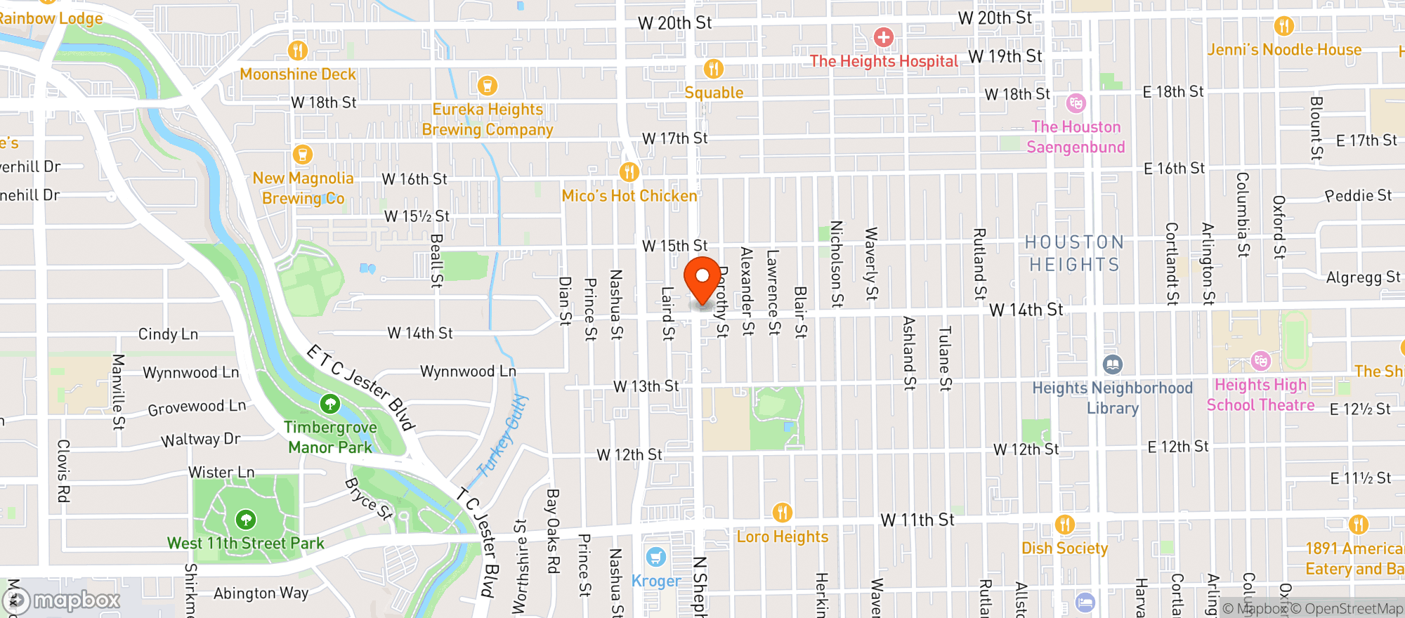 Map showing ROCK N' ROLL IT - NORTH SHEPHERD