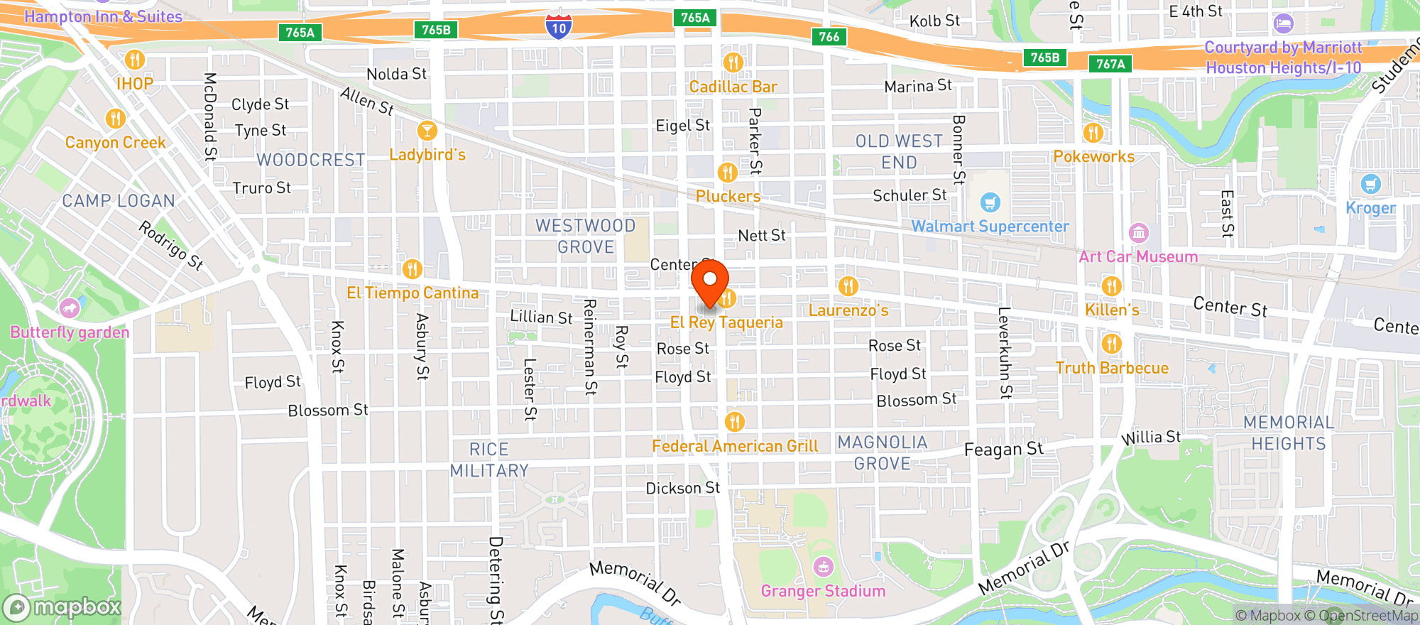 Map showing Htx Liquor And Smoke