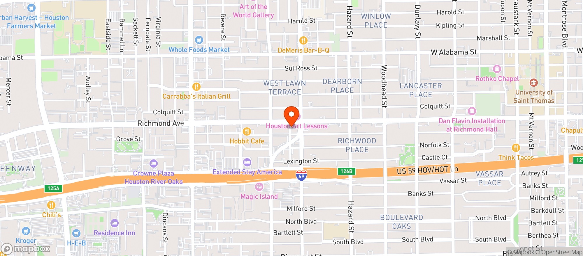 Map showing Mcelroys Pub