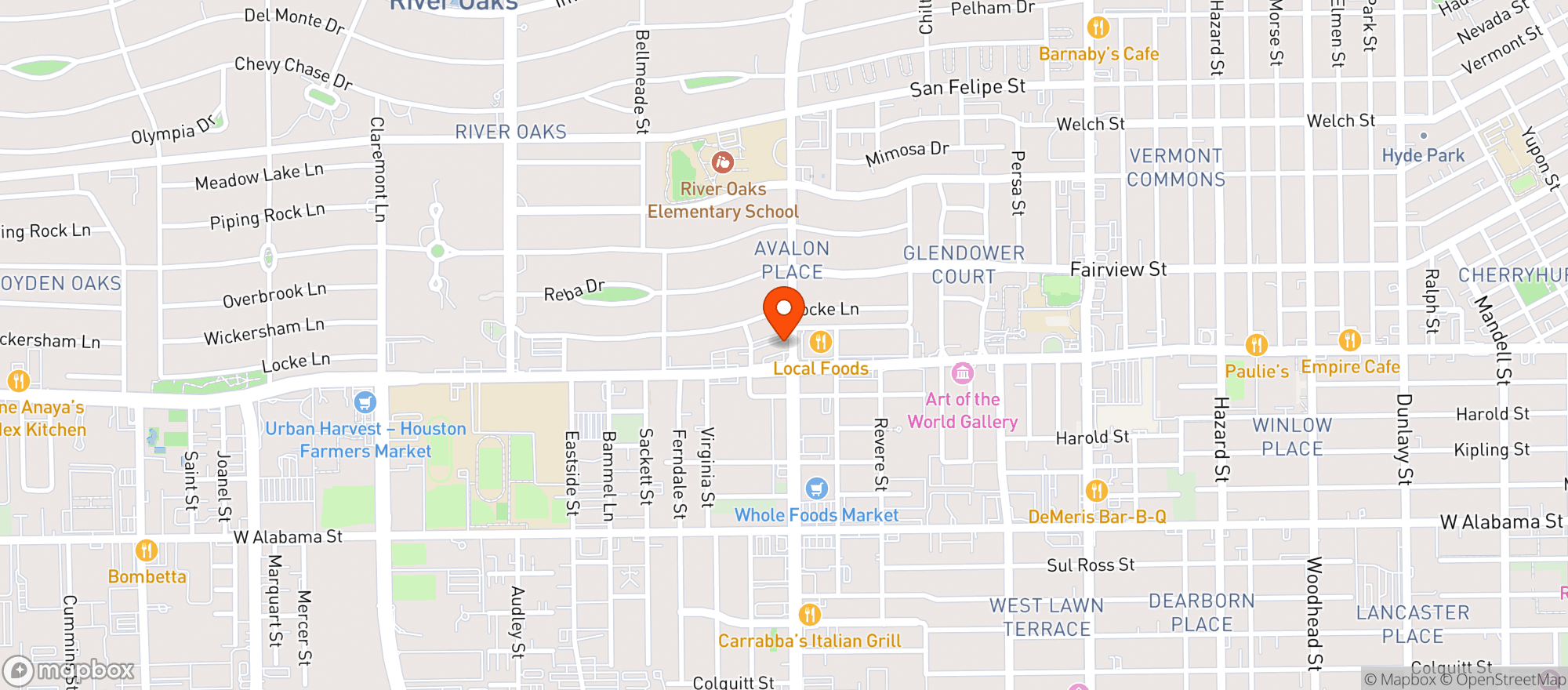 Map showing Lulus
