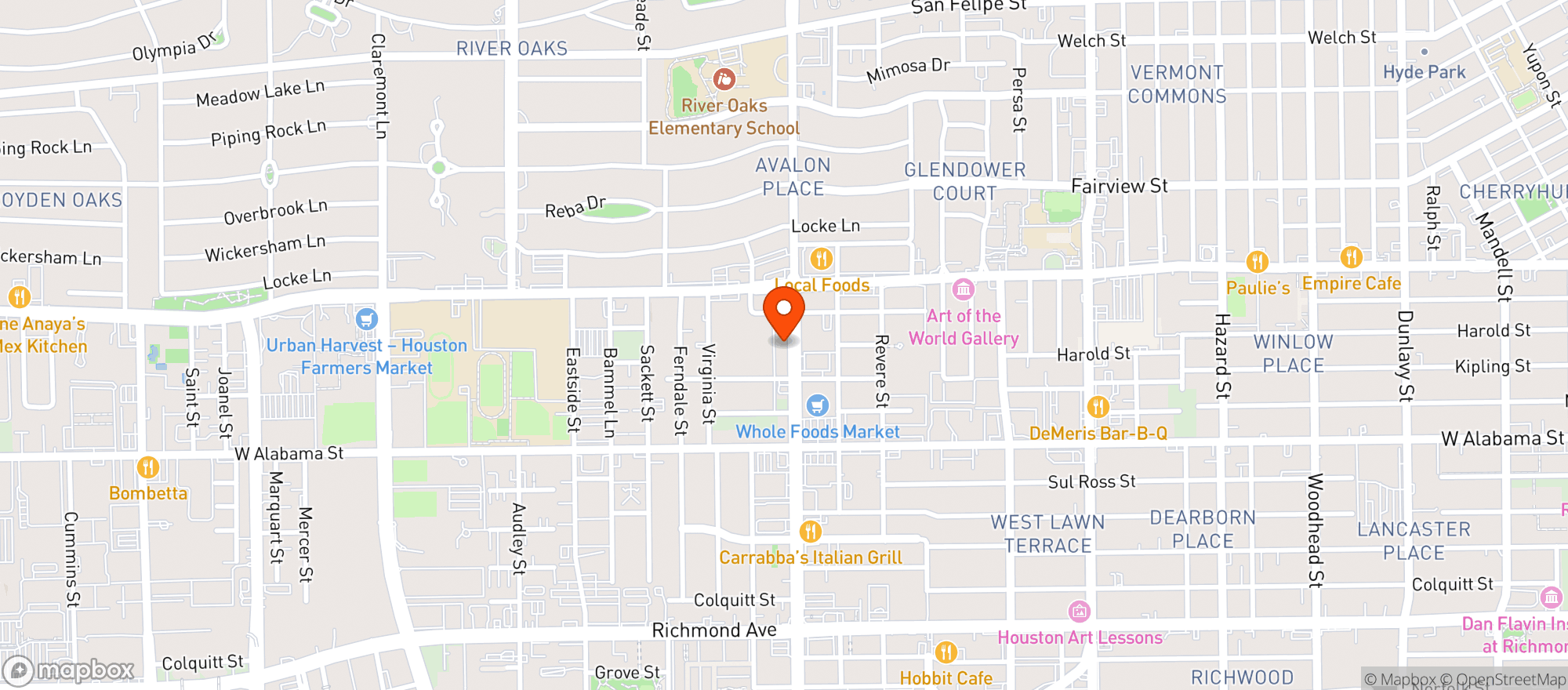 Map showing Eddie Vs