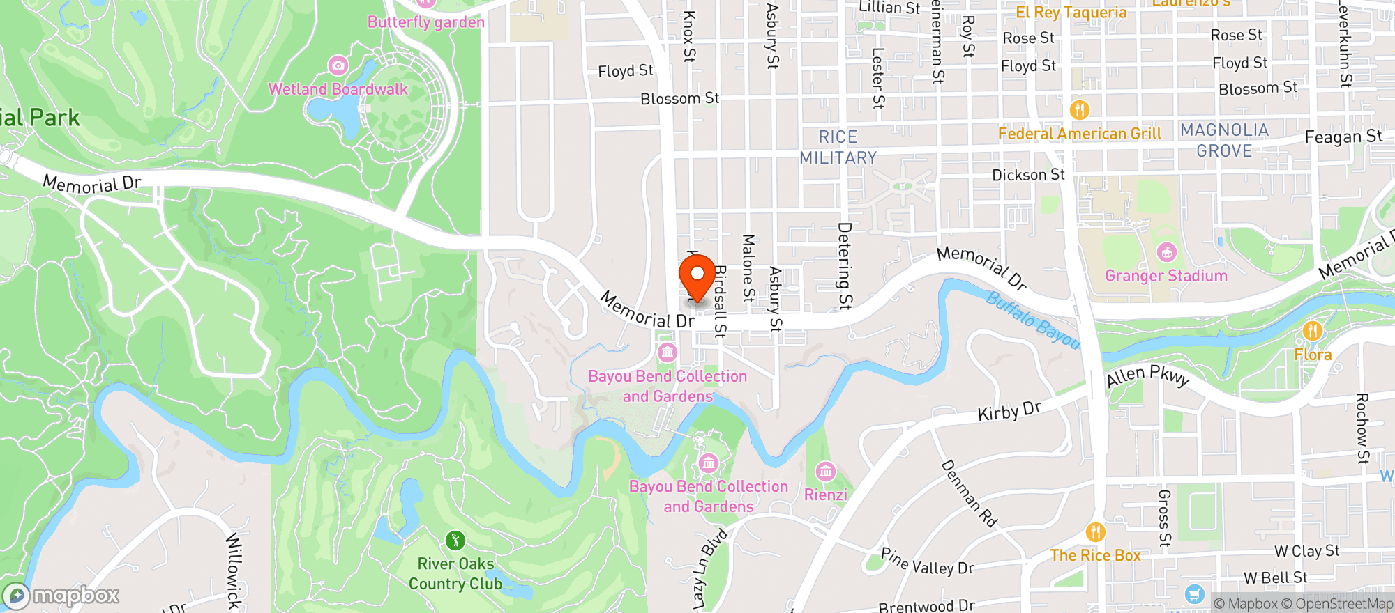 Map showing Spec's Wine, Spirits & Finer Foods