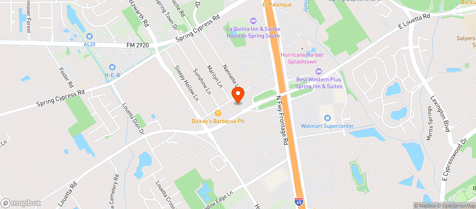 Map showing Spec's Wine, Spirits & Finer Foods