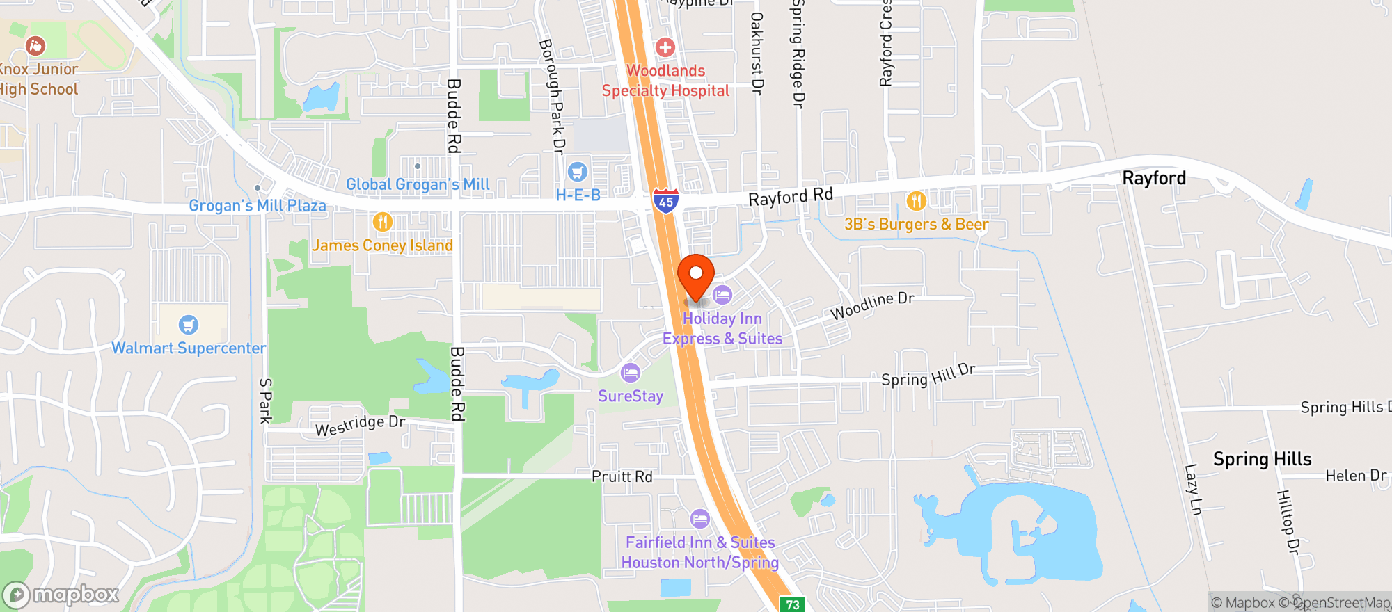 Map showing SPECS WINE SPIRITS & FINER FOODS