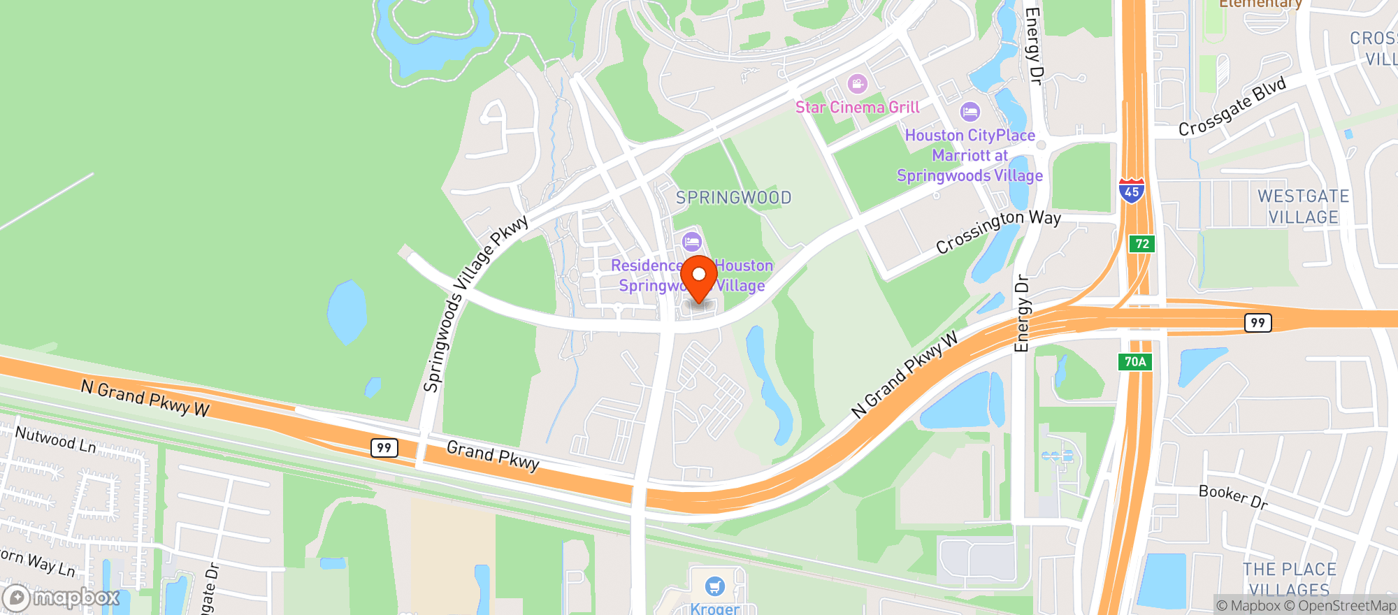 Map showing Speedy Stop #119