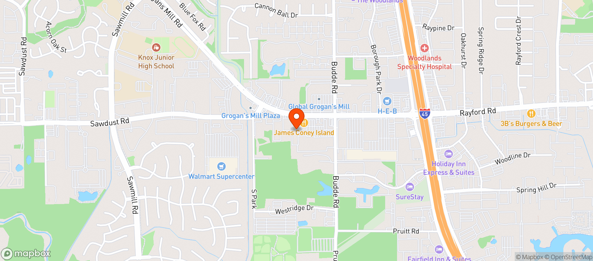 Map showing Baba Smoke Shop #2