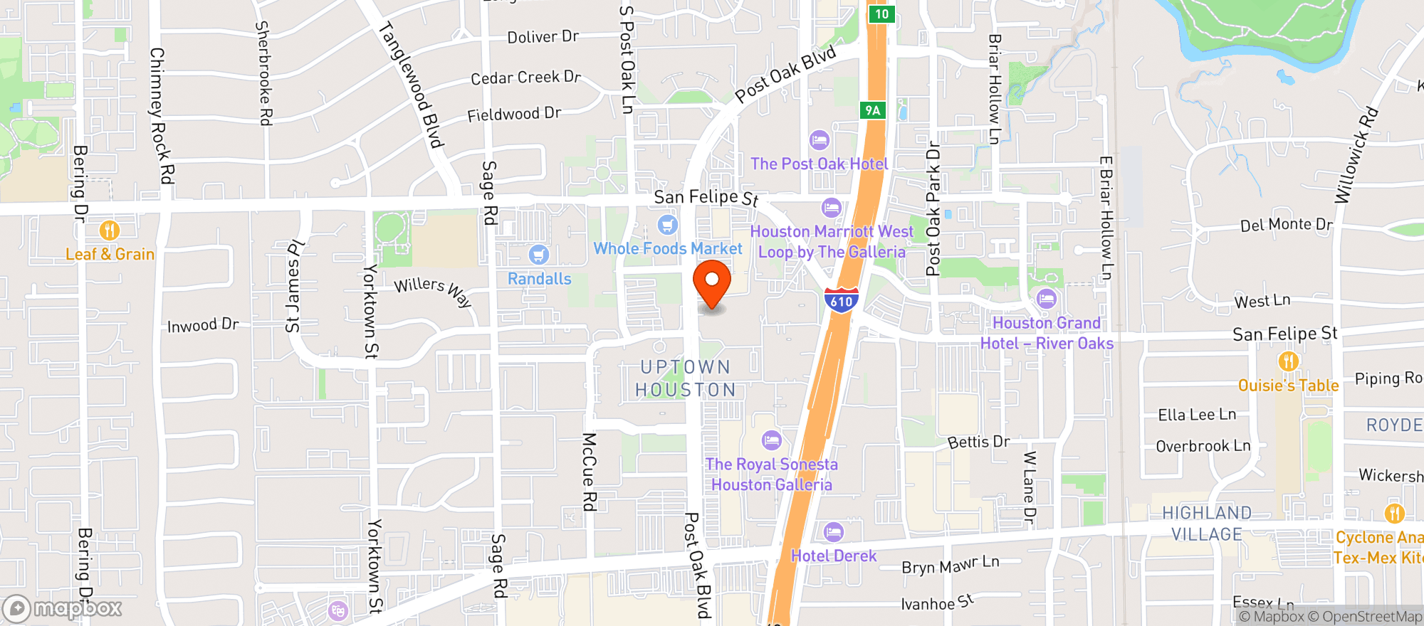 Map showing Rumis Kitchen
