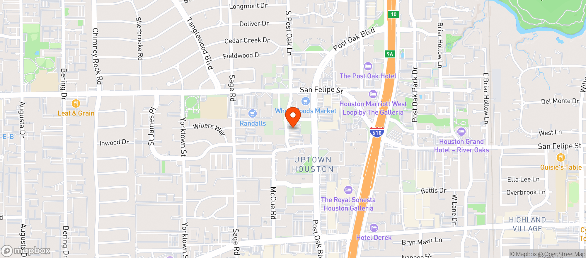 Map showing The Annie Cafe And Bar