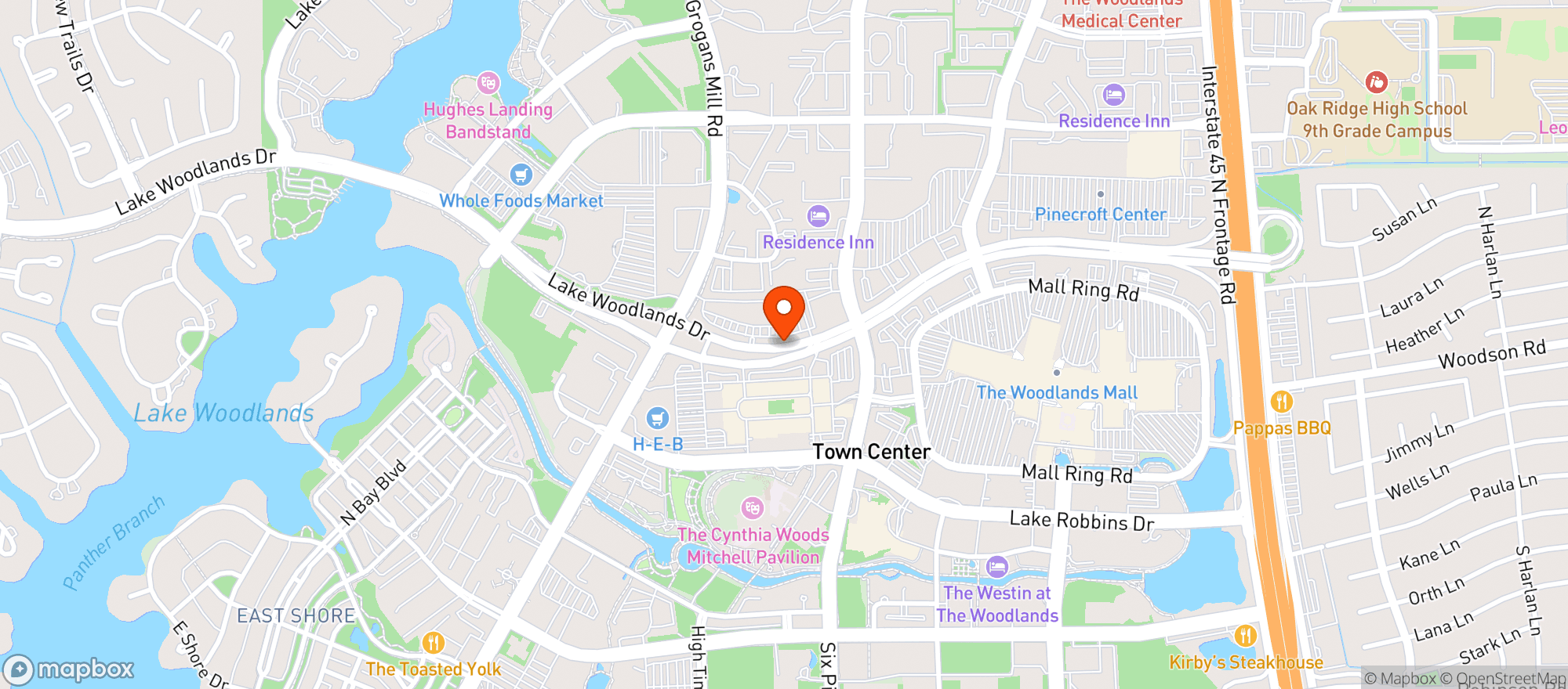 Map showing Total Wine & More