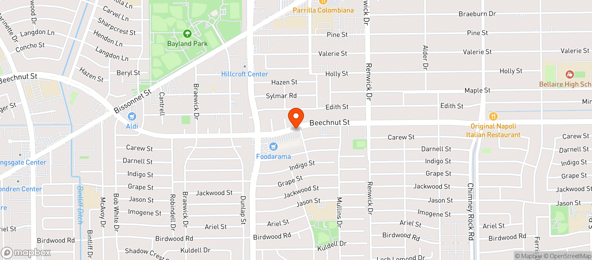 Map showing Rio Liquor