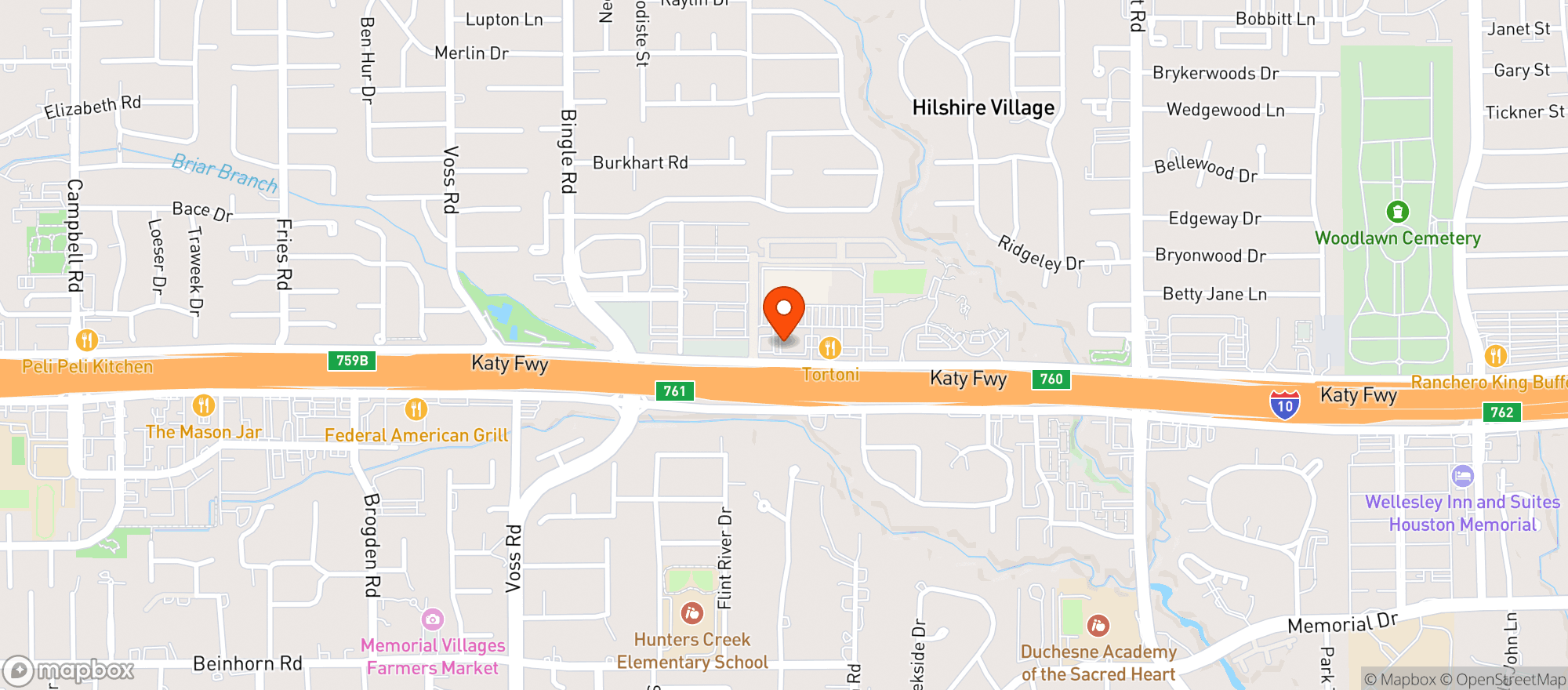 Map showing Specs Wine Spirits & Finer Foods