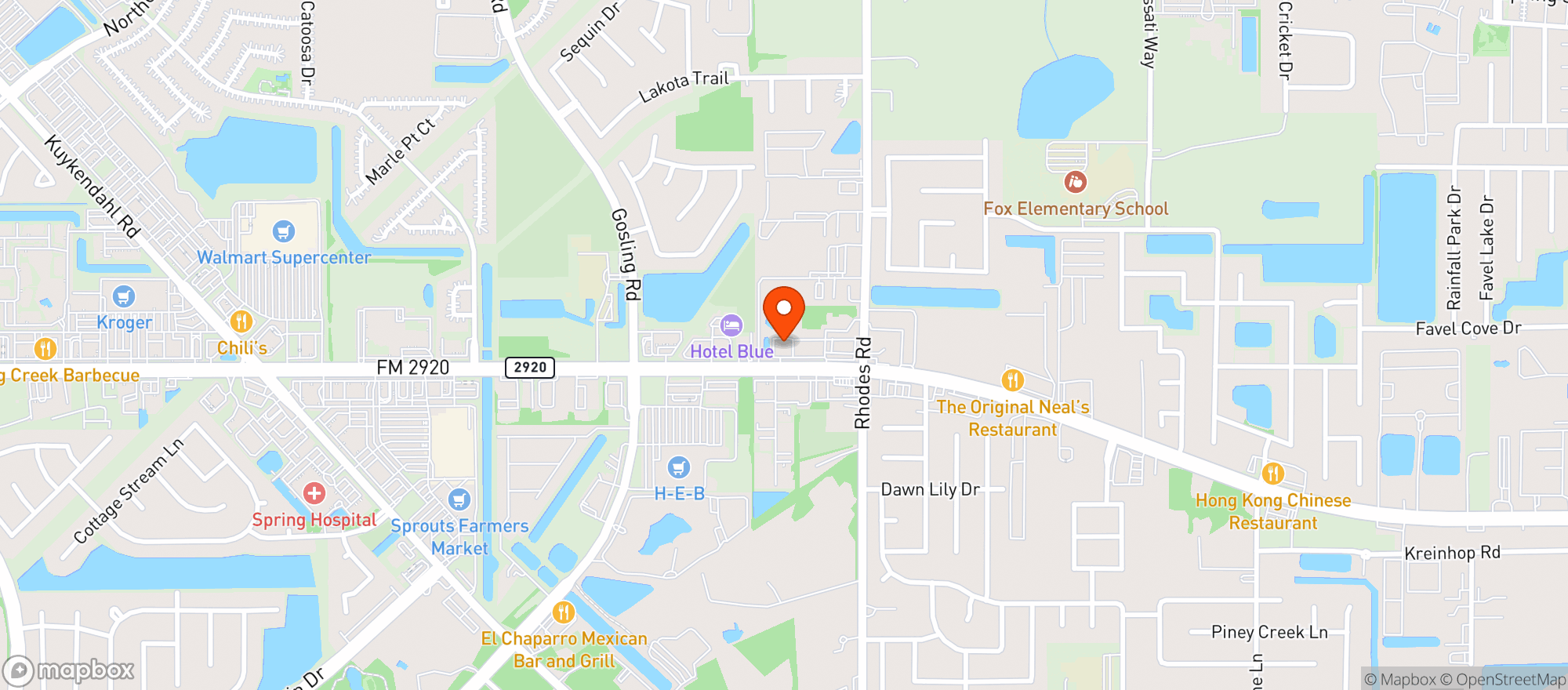 Map showing Thistle House Draftshop