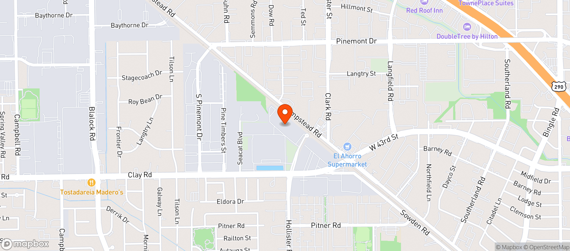 Map showing Specs Wine Spirits & Finer Foods